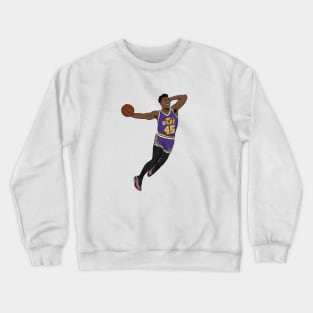 Donovan Mitchell Spida Dunk Utah Jazz Crewneck Sweatshirt